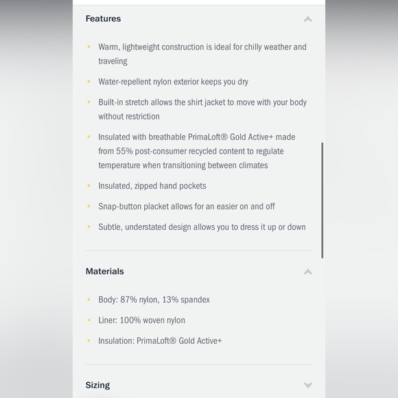 HUCKBERRY- Hill City Men's Thermal Light Shirt Jacket Blue Size Medium - Picture 15 of 16